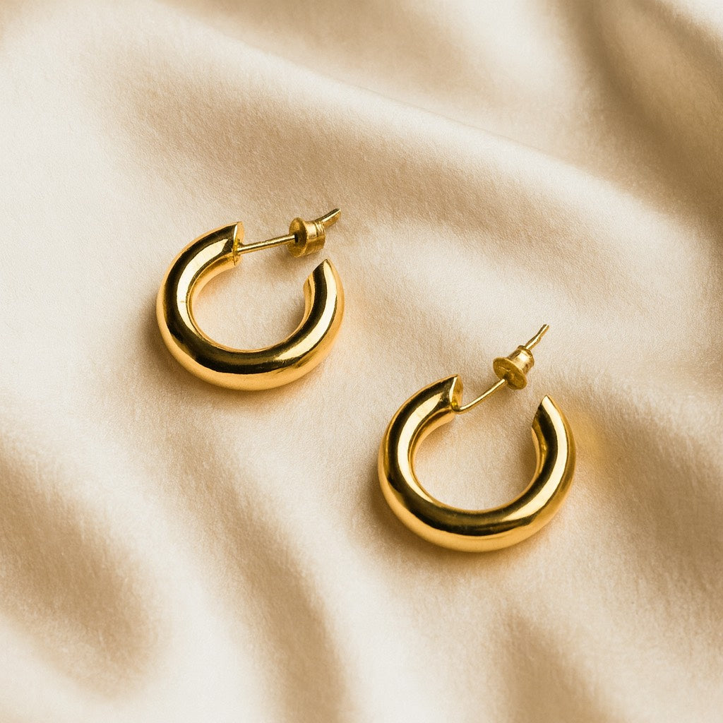 Bold Aura Hoops