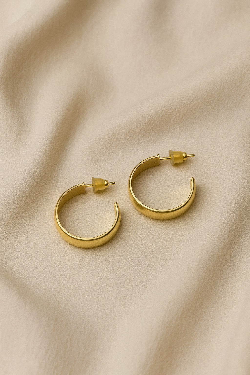 Golden Aura Hoops