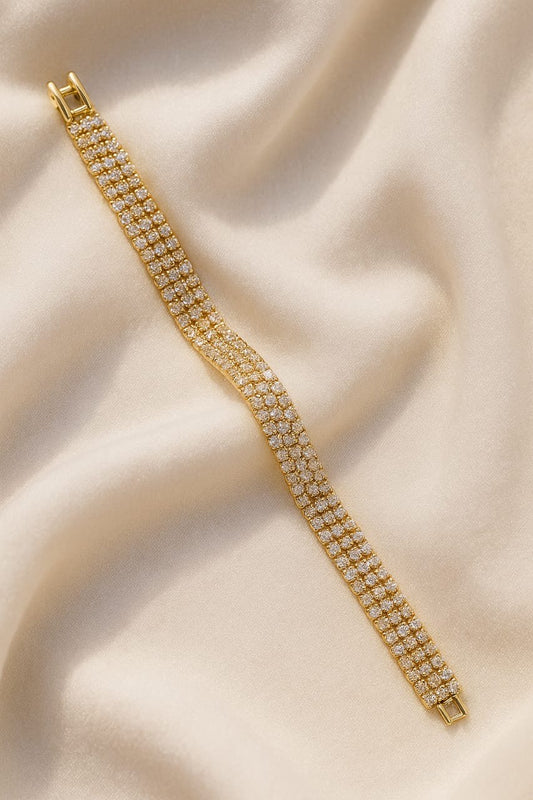 LustreLinks gold bracelet