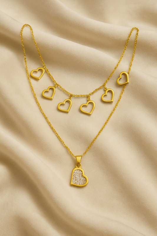 Heartline Glow Pendants